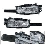 DURAFORCE Left+Right LED DRL Lamp Clear For RX350 RX450h Lexus 2020 2021 2022 Fog Light