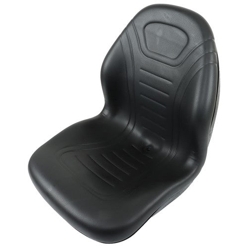DURAFORCE Seat Fits For John Deere Skid Steer 240 250 315 328D 332 7775 ETC - Black