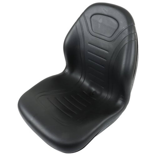 DURAFORCE Seat Fits For John Deere Skid Steer 240 250 315 328D 332 7775 ETC - Black