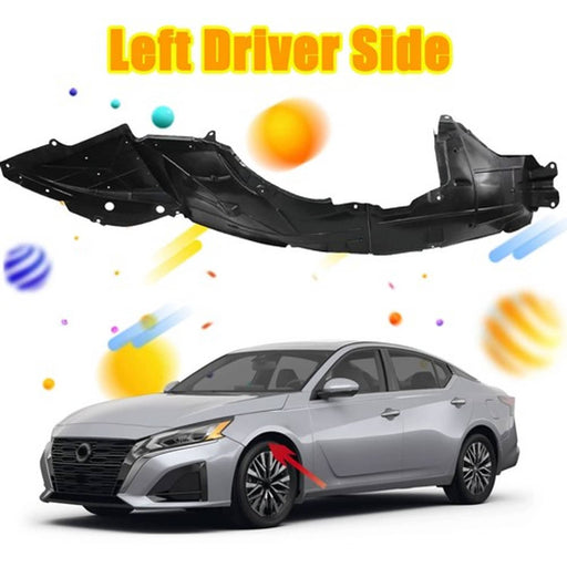DURAFORCE Left Front Fender Liner Driver Side For 2019-2024 Nissan Altima 638416CA0A