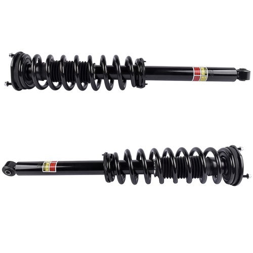 DURAFORCE 2× Coil Spring Shock Strut Rear Left & Right for Tesla Model S 85D 2011-2016 RWD