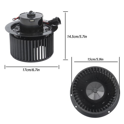 DURAFORCE Fit for Ford Escape for Mazda Tribute A/C Heater Blower Motor w/ Fan Cage 700065