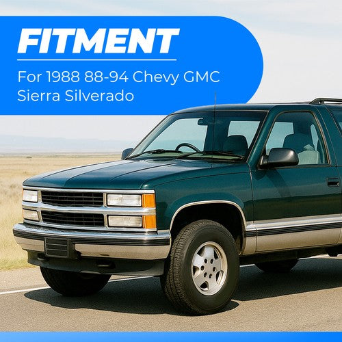 Dark Blue Dash Cover Cap Overlay for Chevy Silverado C K 1500 1988 1994 1993 92