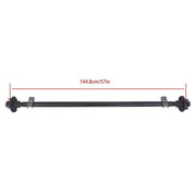 DURAFORCE 4 lug-4' 57' Hub Face Trailer Axle w/ U-Bolt Kit 2000lbs For trailers RVs trucks