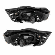 DURAFORCE For 2009 2010 2011 Honda Civic Sedan Clear Lens Fog Lights W/Bulb Switch Wiring