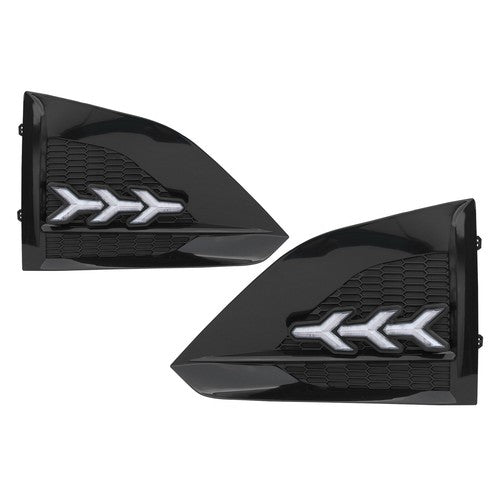 DURAFORCE Front Fog Light DRL LED Daytime Running Lamp LH+RH for 2023 2024 for Altima