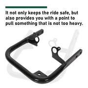 DURAFORCE Rear Bumper Grab Bar For 2004-2013 Yamaha YFZ 450 YFZ450 YFZ450SE YFZ450SP