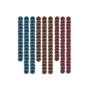 DURAFORCE 150 Pcs 2 Inch Fine Medium and Coarse Quick Change Torque Sanding Discs