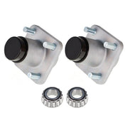 DURAFORCE For Club Car DS Golf Cart 1982-2002 Models 2x Front Wheel Hub Kit Bearings Seals