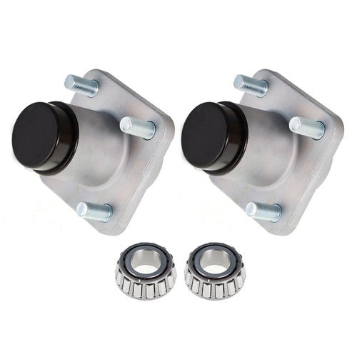 DURAFORCE For Club Car DS Golf Cart 1982-2002 Models 2x Front Wheel Hub Kit Bearings Seals