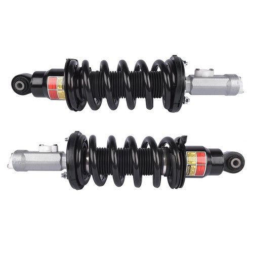 DURAFORCE 2Pcs Front Hydraulic Shock Strut Coil Spring Assys for Infiniti QX56 QX80 11-21