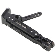 DURAFORCE Motorcycle CNC Aluminum Alloy Kickstand Foot Side Support Kick Stand Adjustable
