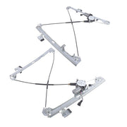DURAFORCE 2x Front Left & Right Power Window Regulator w/ Motor for Chevy Silverado 1500