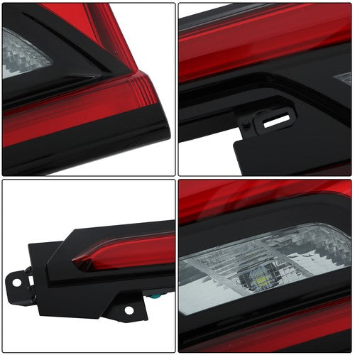 DURAFORCE Right Side Lamp LED Inner For Grand Highlander 2024 Red Tail Light Replacement