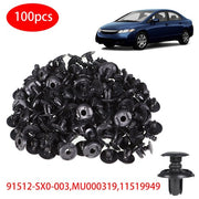 DURAFORCE Suit For 1984-2012 Nissan&Infiniti 100 Pcs NEW Fender Liner Clips Push Retainer