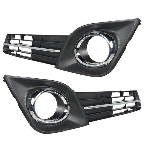 DURAFORCE For Toyota Camry 2012 2013 2014 Series Fog Light Bezel Set Passenger&Driver Side