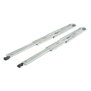 DURAFORCE 1 Pair Locking Drawer Slides 16 Inch Full Extension & Lock 150 lb Load Capacity