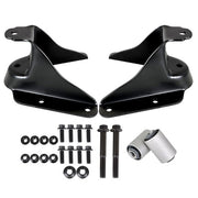 DURAFORCE Fit For Ford F-150 Pickup Front Leaf Spring Shackle Bracket Repair Kit Pair Set