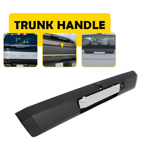 DURAFORCE Tailgate Handle For 2017-2020 Ford F-250 F-350 F-450 Super Duty Black chrome H