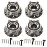 DURAFORCE 4pcs Wheel Hub Bearing Assembly Front/Rear For Audi A4 A5 A6 Q5 S4 S5 All Models