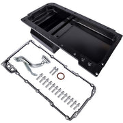DURAFORCE New Black Front Sump Oil Pan Kit Aluminum for GM LS LS1 LS2 LS3 LS6 Engine 81004