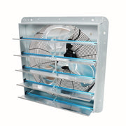 DURAFORCE Shutter Exhaust Fan Aluminum High Speed Wall Mounted Greenhouse Garage USA 20''