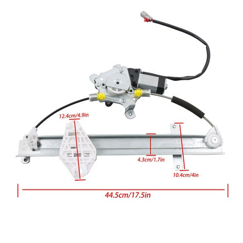 DURAFORCE 751-352 For Honda Fit 2007-2008 Rear Left Window Regulator W/Motor Assembly