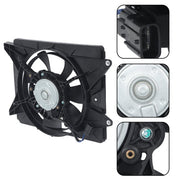 DURAFORCE Radiator Cooling Fan Assembly 19015RSAG01 19020R1AA01 For Honda Civic 2012-2015