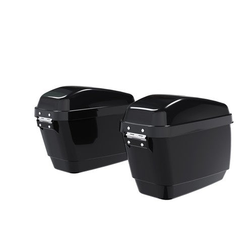 Universal Motorcycle Hard Saddlebag for Harley Honda Shadow VTX