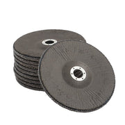 DURAFORCE 10 Pack Flap Disc 40 Grit 7" x 7/8" Type #29 Angle Grinder Grinding Wheel