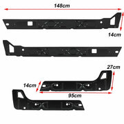 DURAFORCE For 99-07 Chevy Silverado GMC Sierra Crew Cab Corners & Inner Outer Rocker Panel
