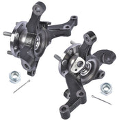 DURAFORCE 2x Front Steering Knuckle & Wheel Hub Bearing Assembly LH + RH for Chevy Aveo