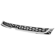 DURAFORCE Front Upper Center Lower Grille Chrome Set for Chevrolet Malibu 2014-2016