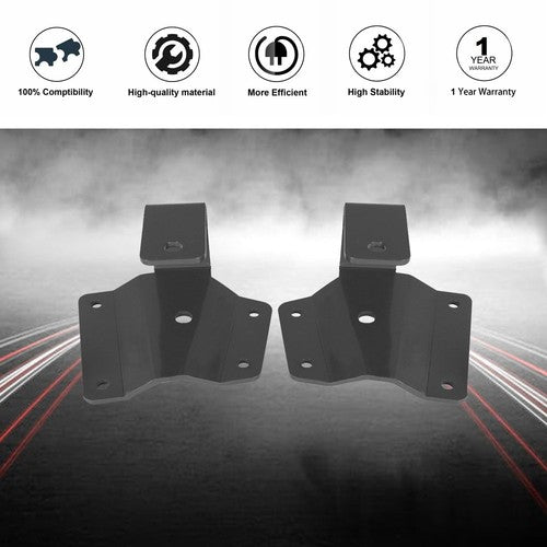 DURAFORCE New 2" Rear Axle Drop Hangers Lowering Kit For GMC Sierra 1500 2WD 1999-2006
