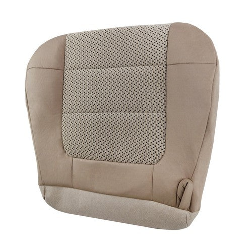 DURAFORCE Brown Two-Tone/Fabric Driver Bottom Seat Cover Suit For Ford F150 XLT 2000-2003