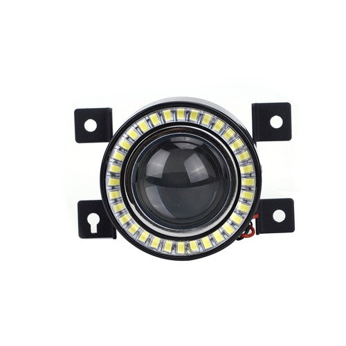 For 2016-2021 Honda Civic LED Blue Halo Projector Fog Light  Angel Eyes Ring DRL