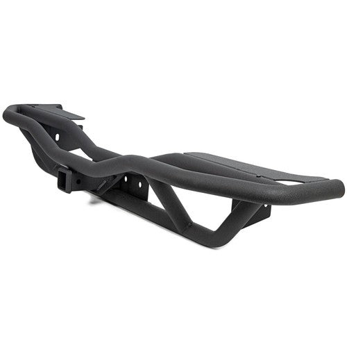 Textured Rear Bumper Guard with Receiver Hitch for Jeep Wrangler JK 2007