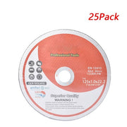 DURAFORCE 5"x.040"x7/8" 25 Pcs Cut-off Wheel - Metal & Stainless Steel Cutting Discs