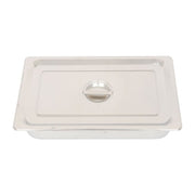 DURAFORCE Restaurant Steam Table Pans 2 Pack Full Size 4 Inch Deep Thickened with Lid