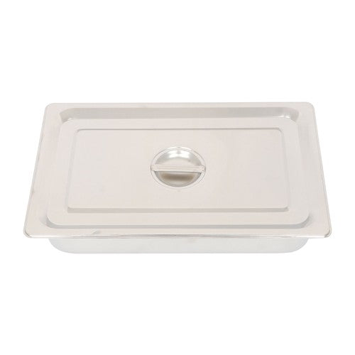 DURAFORCE Restaurant Steam Table Pans 2 Pack Full Size 4 Inch Deep Thickened with Lid