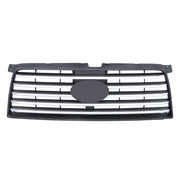 DURAFORCE For Subaru Forester 2006-2008 Plastic Front Bumper Upper Grille w/ Silver Trim