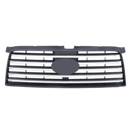 DURAFORCE For Subaru Forester 2006-2008 Plastic Front Bumper Upper Grille w/ Silver Trim