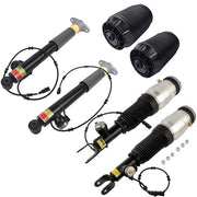 DURAFORCE Fit for Hyundai Equus 2011-2016 Shock Absorber Struts + Air Spring Bags Set of 6