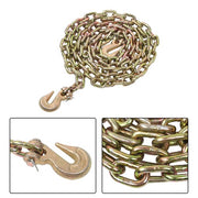 DURAFORCE W/Clevis Hooks Transportation Bundle Chain Steel Gold 4900lbs G80 5/16in×12ft