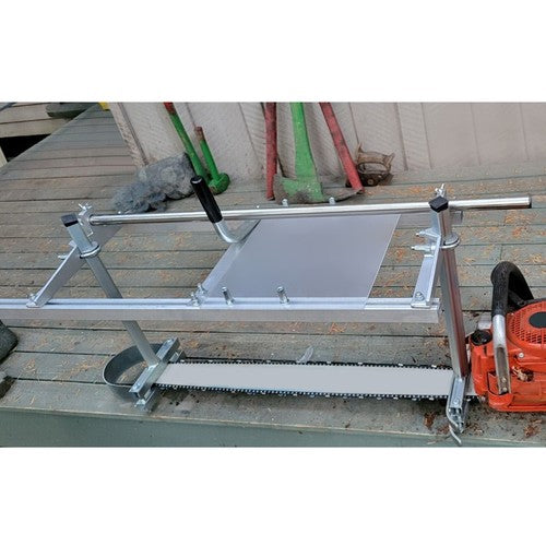 Chainsaw Mill Kit 14 to 36 Inch Portable Guide Bar Aluminum Planking Lumber Cutting