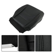 DURAFORCE New For Acura RDX 2007-2012 Driver Bottom Perforated Leather Black Seat Cover