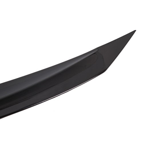 Gloss Black Front Hood Bumper Upper Nose Cover for Honda Civic Si 2016-2021