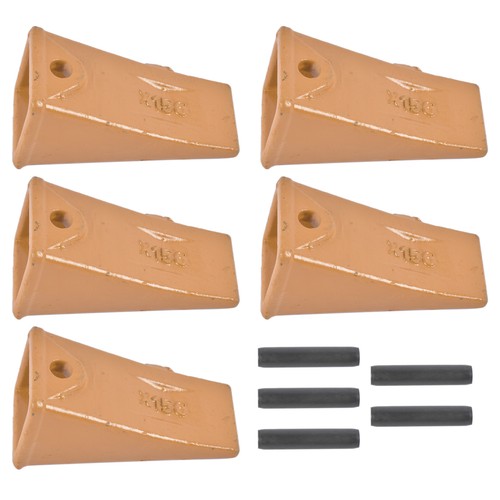 DURAFORCE X156 X156S Dirt Teeth Bucket Teeth/Tooth with P156 Roll Pins 5 PCS Alloy Steel