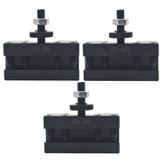 DURAFORCE 3Pcs BXA #2 250-202 Quick Change Turning Facing & Boring Tool Post Holder