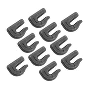 DURAFORCE 10 Pack 3/8" Weld On Grab Hook 6600lbs Heavy Duty G70 Forged Grab Chain Hooks